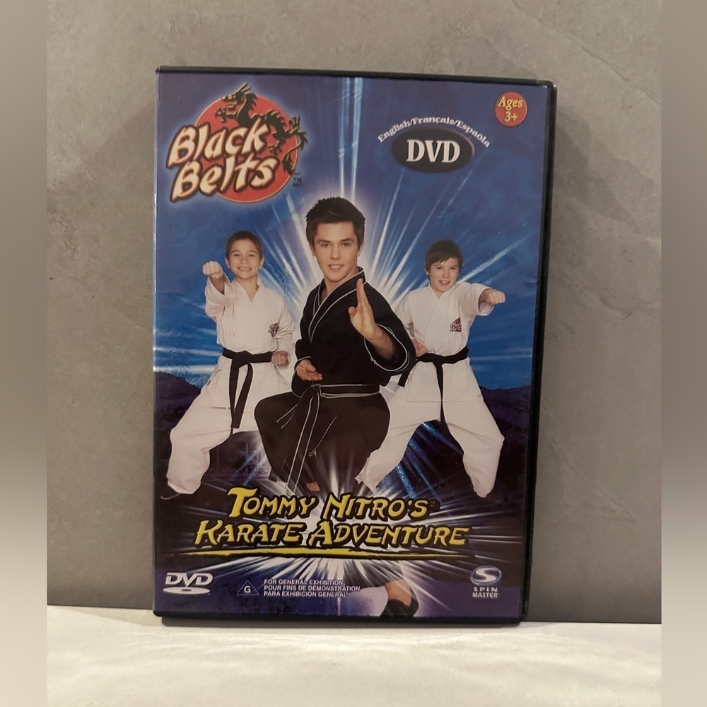 Black Belts Tommy Nitro's Karate Adventure DVD